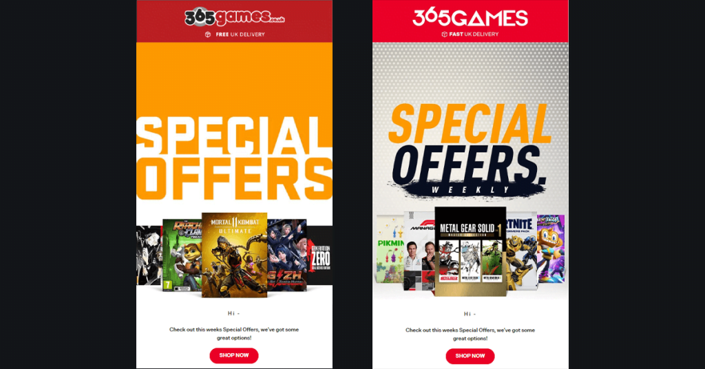 Special Offers 365games